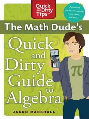 cover image of The Math Dude's Quick and Dirty Guide to Algebra